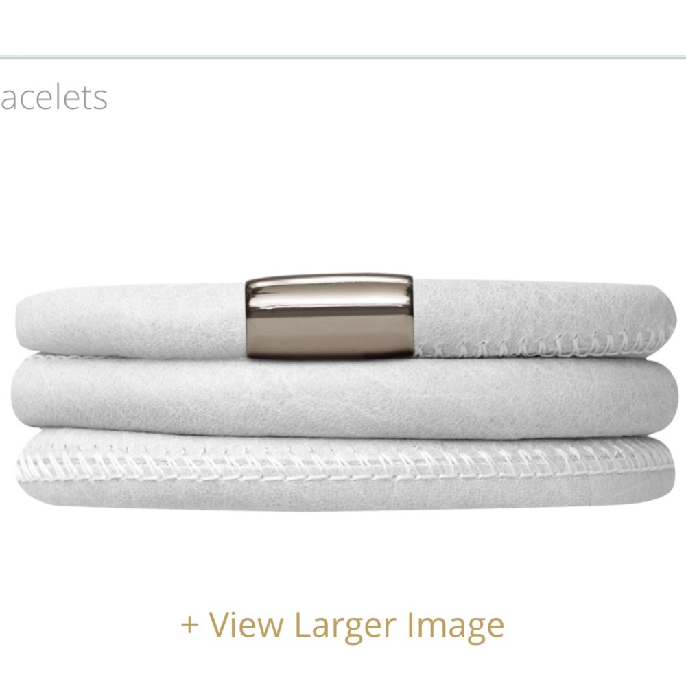 White Jn Bracelet from the World of JN Universe